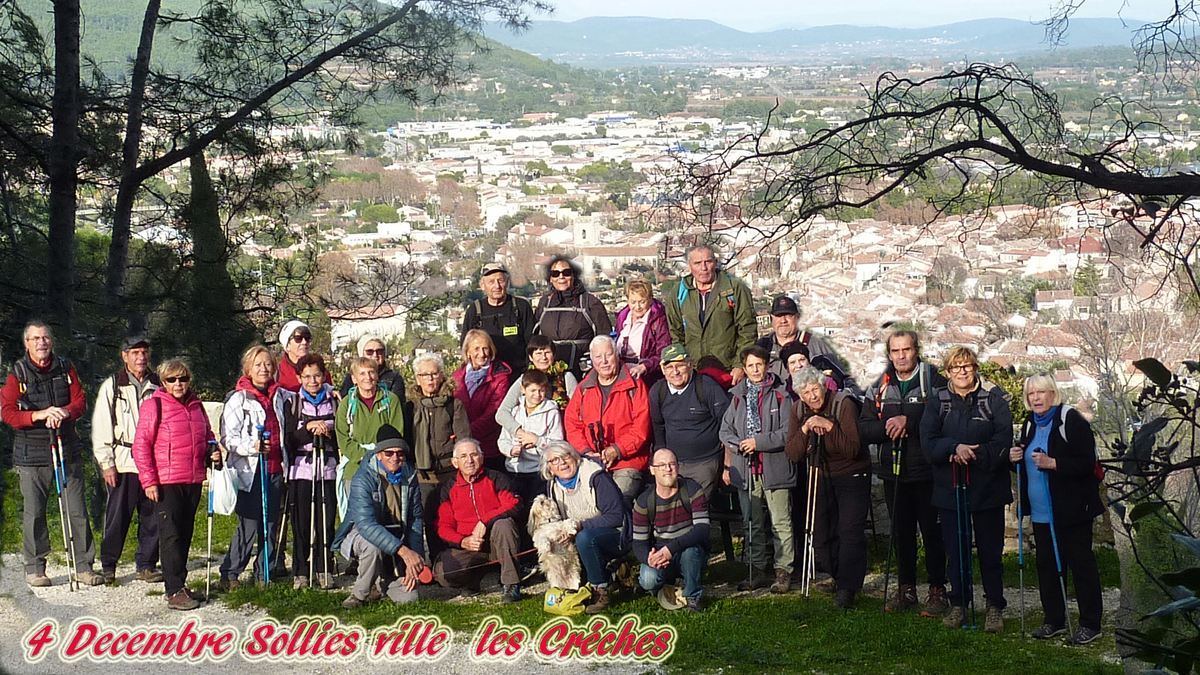 Solliès-Ville, les crêches