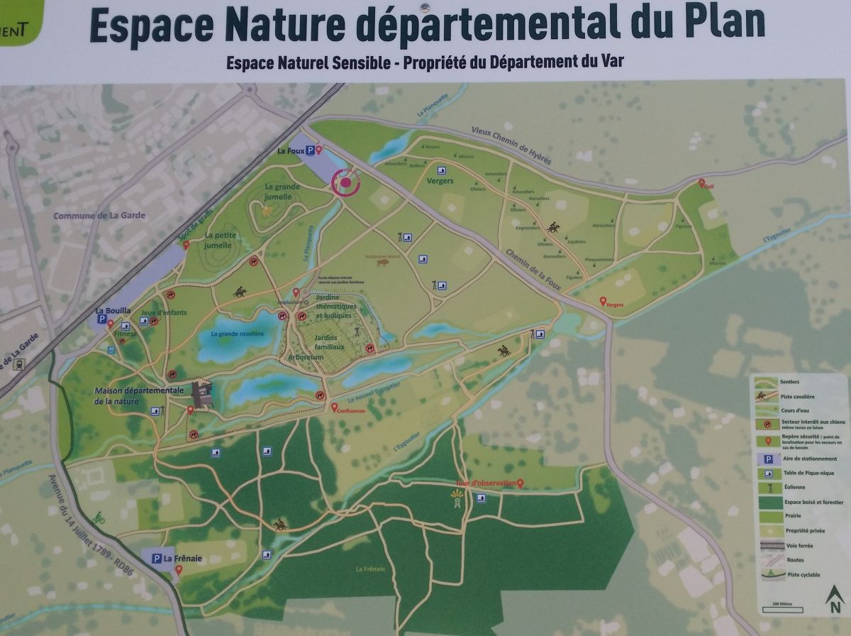 Le plan de La Garde