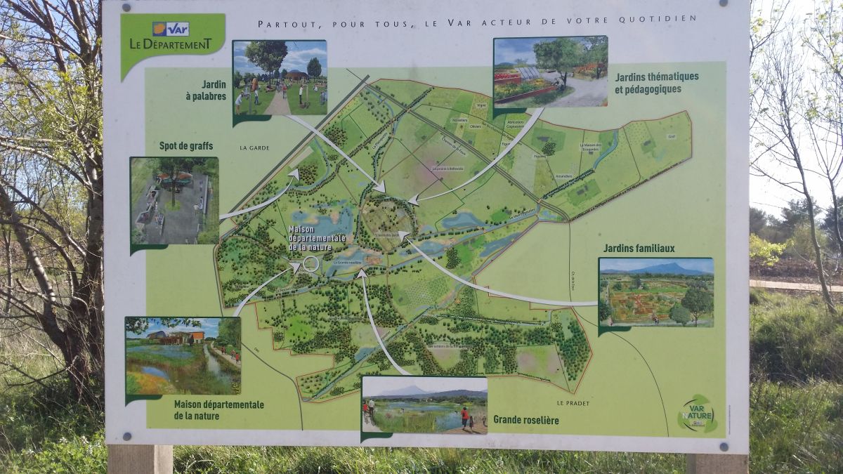 Le plan de La Garde