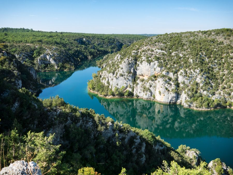 Artignosc, les basses gorges du Verdon