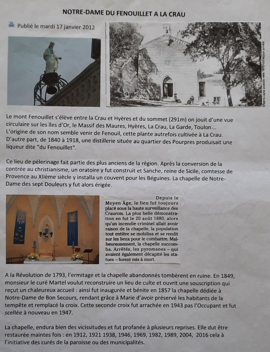 La Crau, les fantômes du Fenouillet