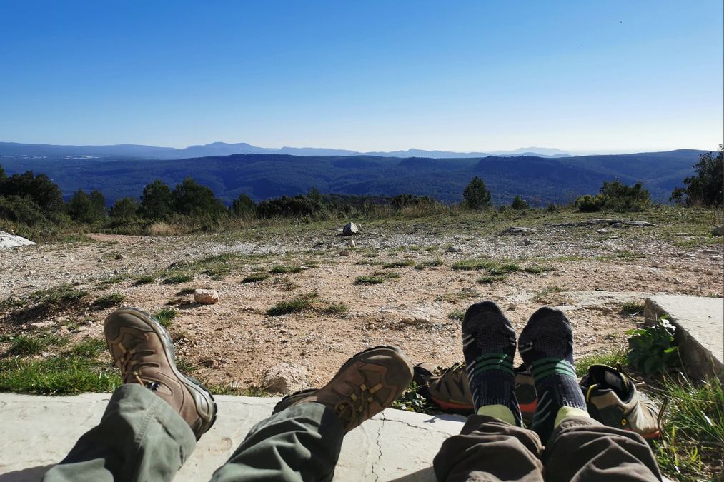 Cuges les Pins, le mont Cruvelier
