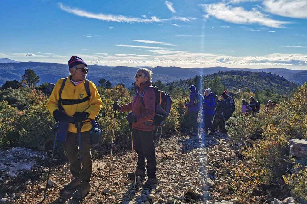 Cuges les Pins, le mont Cruvelier