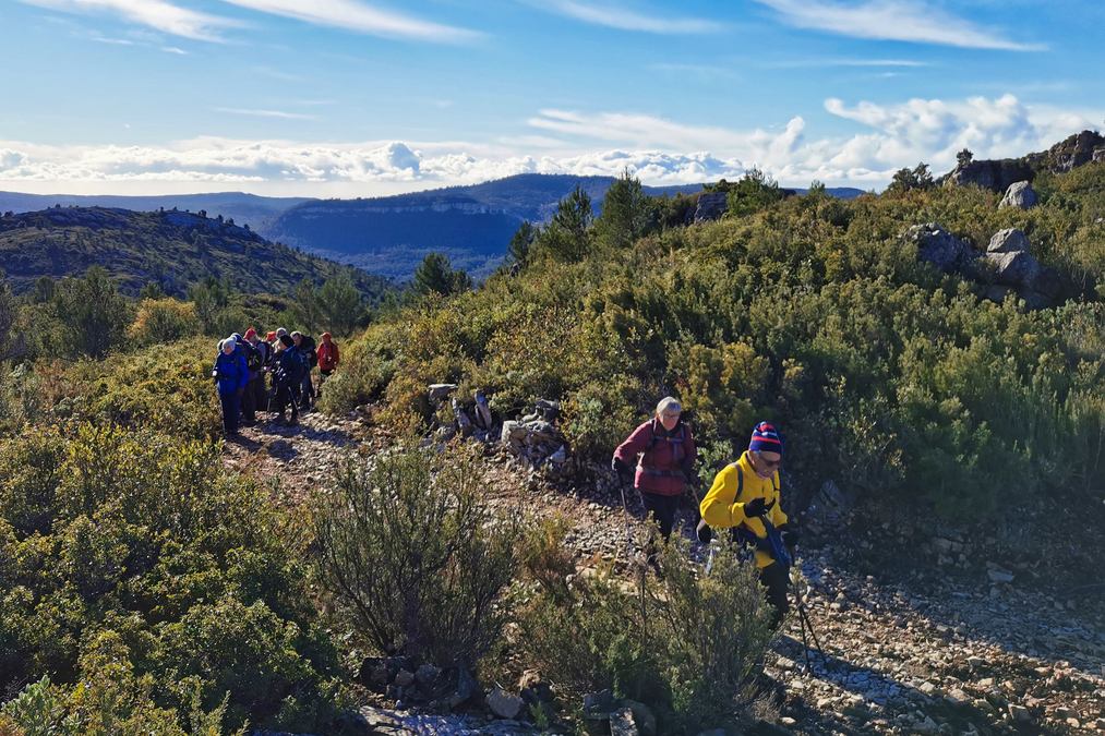 Cuges les Pins, le mont Cruvelier
