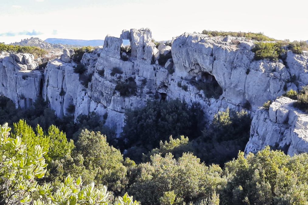 Cuges les Pins, le mont Cruvelier