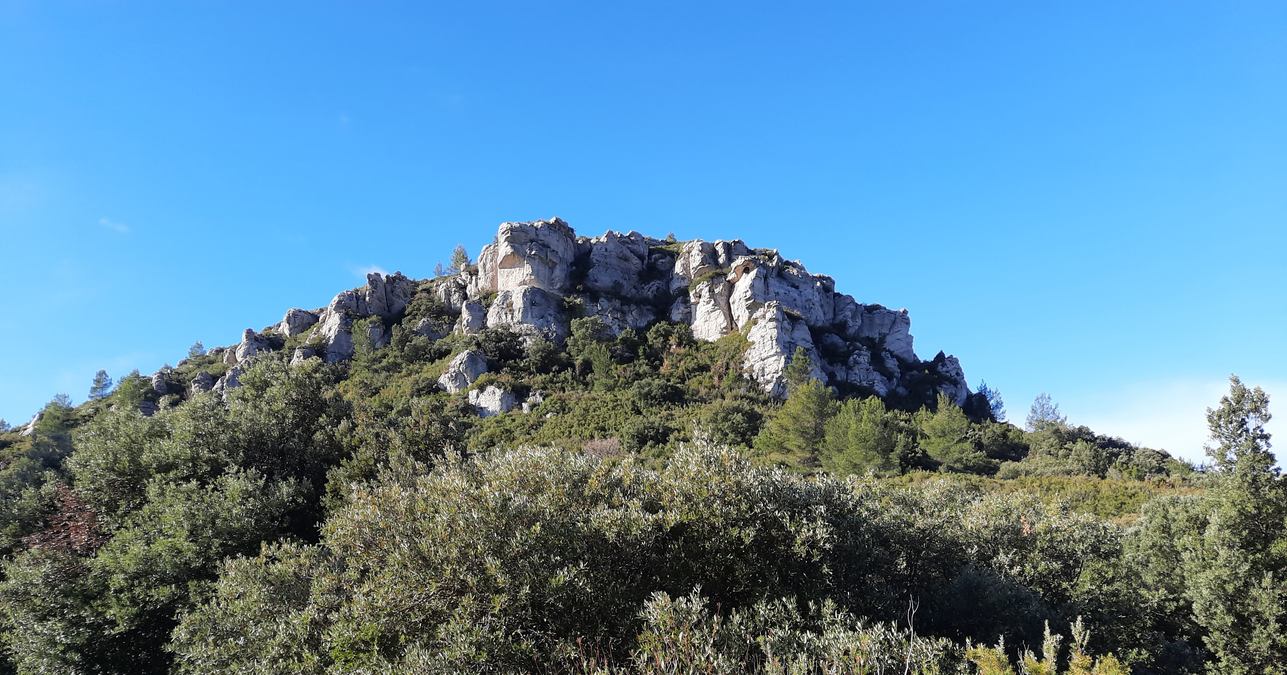 Cuges les Pins, le mont Cruvelier