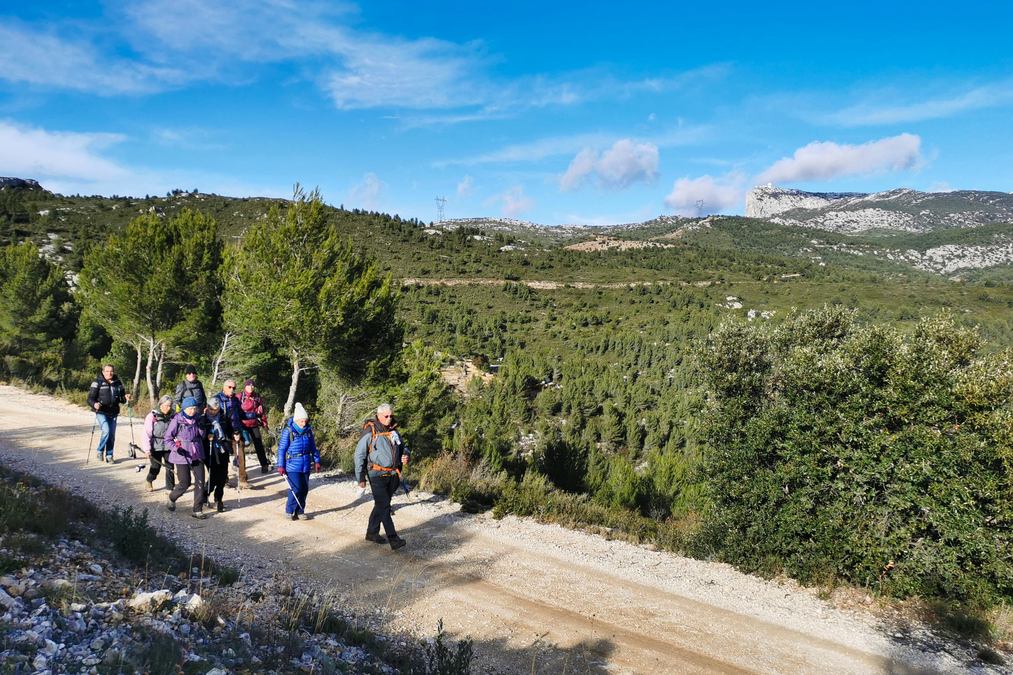 Cuges les Pins, le mont Cruvelier