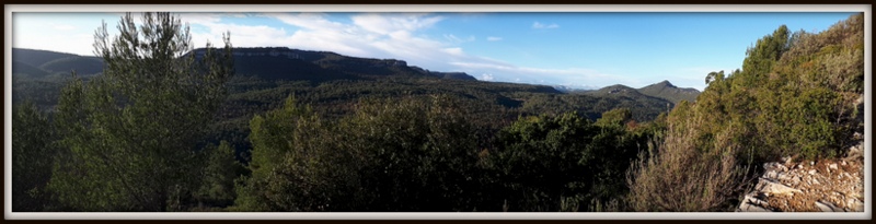 Cuges les Pins, le mont Cruvelier