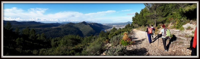 Cuges les Pins, le mont Cruvelier