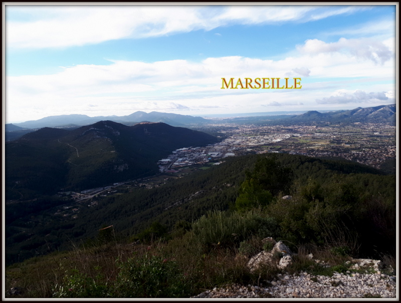 Cuges les Pins, le mont Cruvelier
