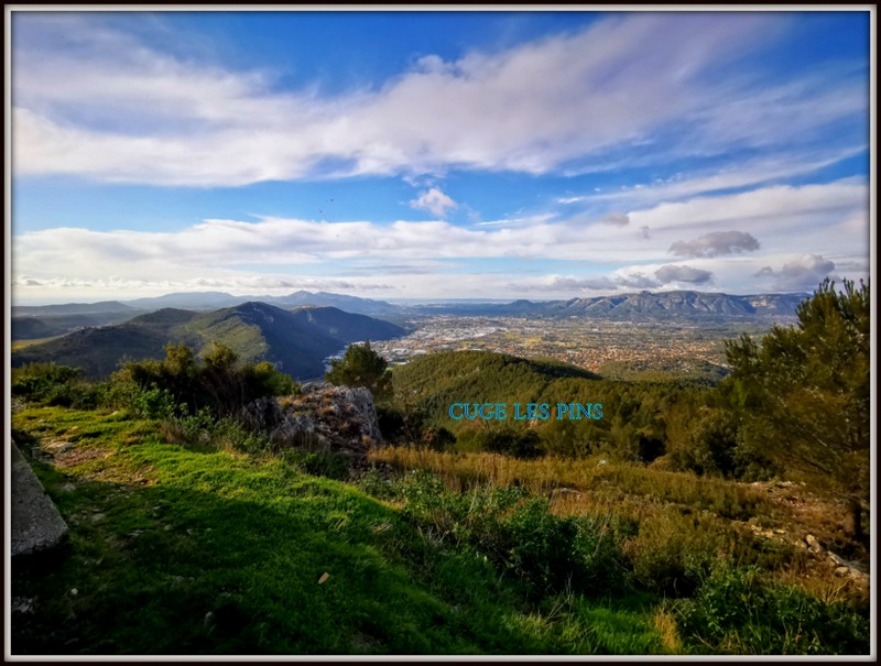 Cuges les Pins, le mont Cruvelier