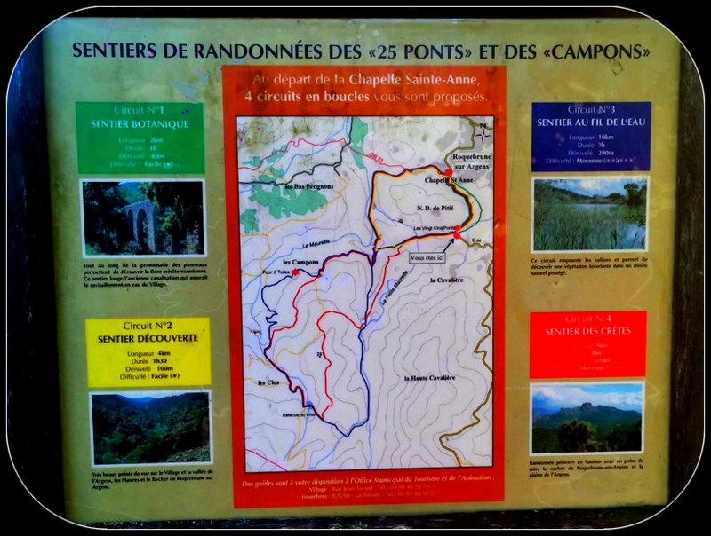 Roquebrune, le lac des Clots