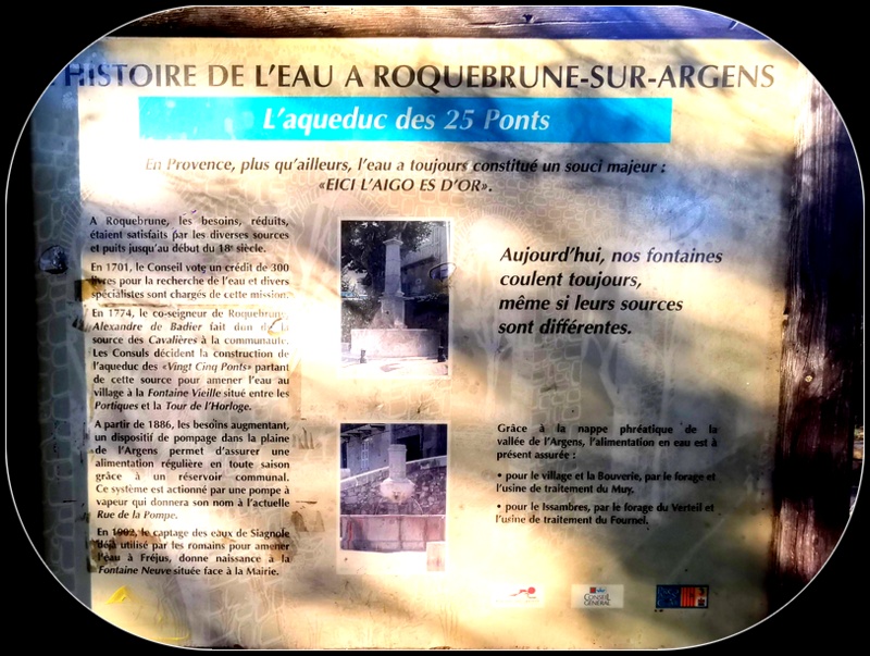 Roquebrune, le lac des Clots
