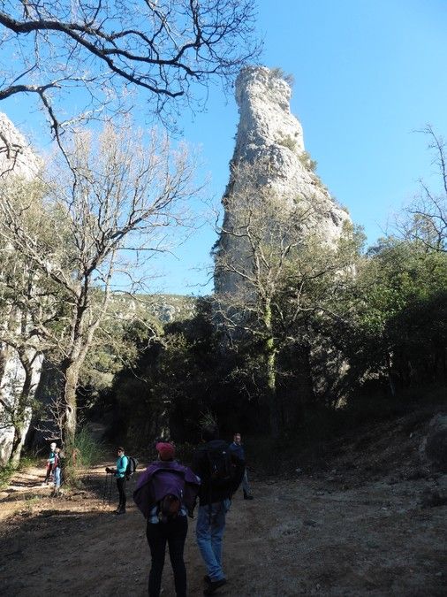 Méounes, les Aiguilles de Valbelle