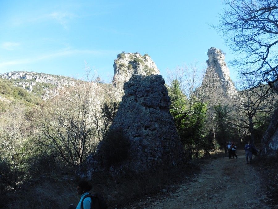 Méounes, les Aiguilles de Valbelle