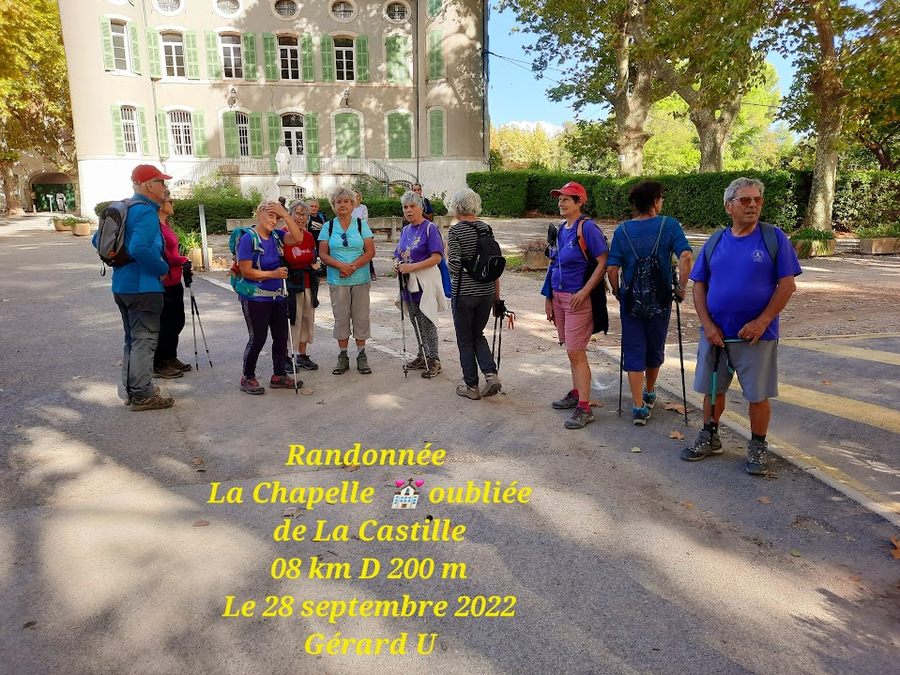 La Castille, la chapelle oubliée