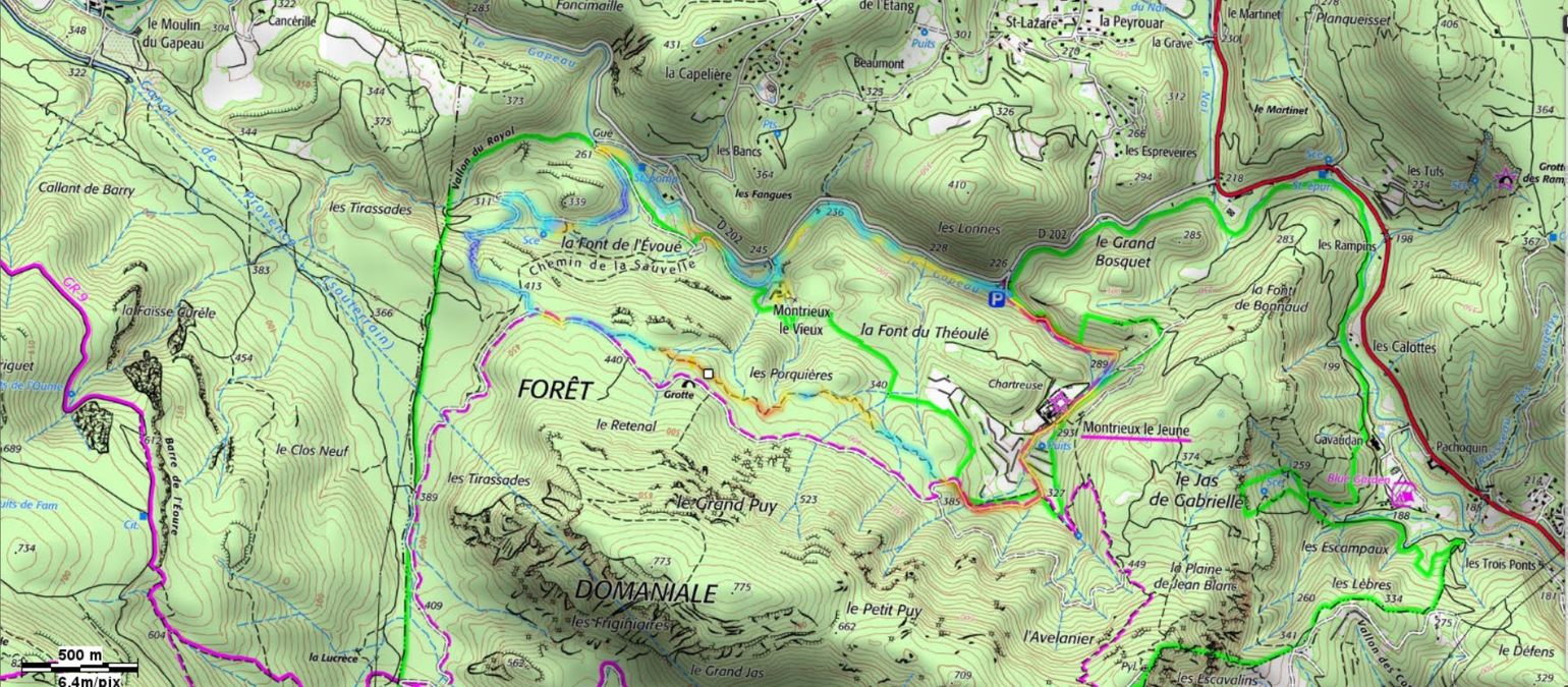 Montrieux, la Font de l'Évoué