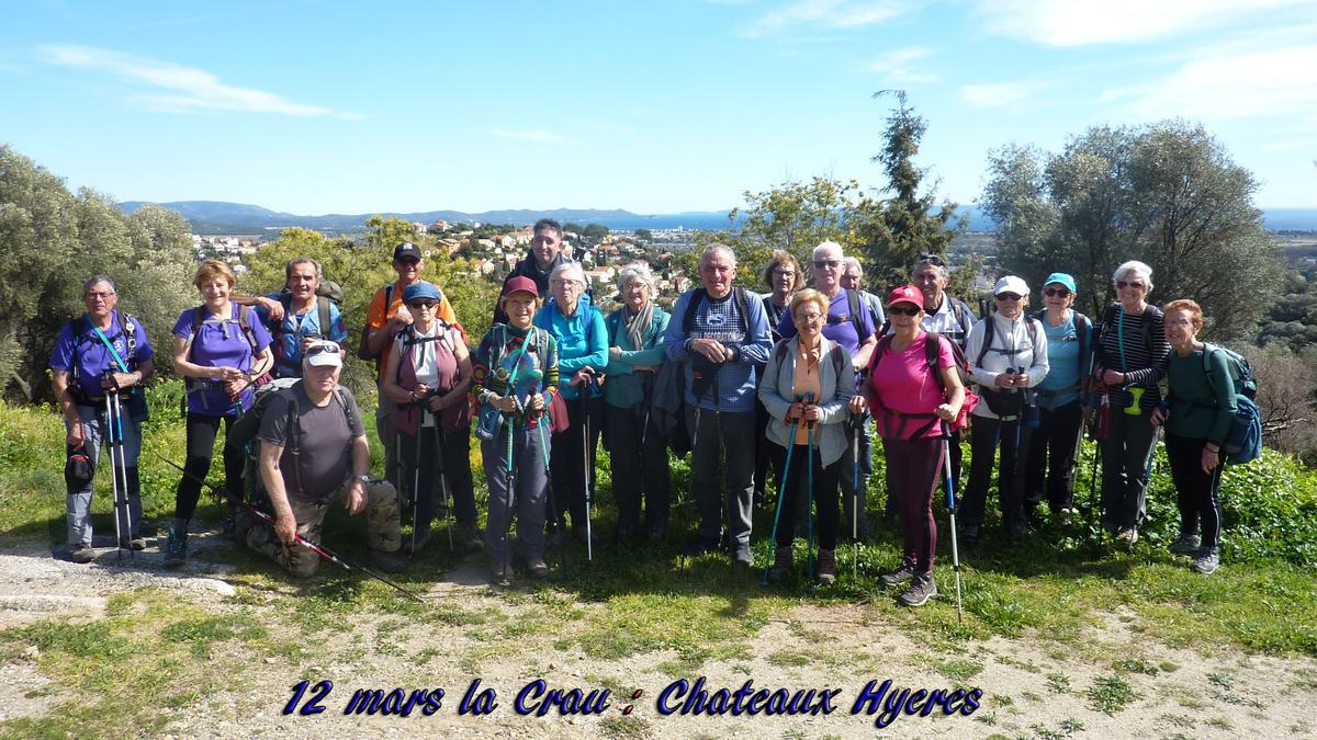 La Crau, le Fenouillet, le château d'Hyères
