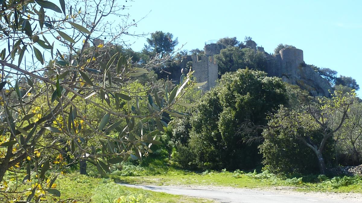 La Crau, le Fenouillet, le château d'Hyères