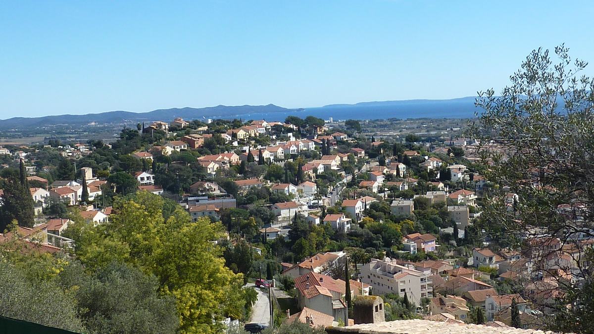 La Crau, le Fenouillet, le château d'Hyères