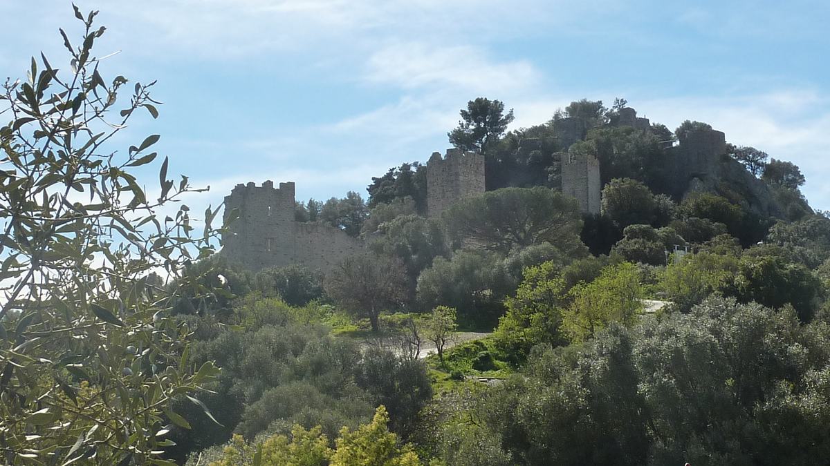 La Crau, le Fenouillet, le château d'Hyères