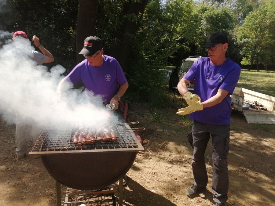 Le Viet, les grillades, interclub
