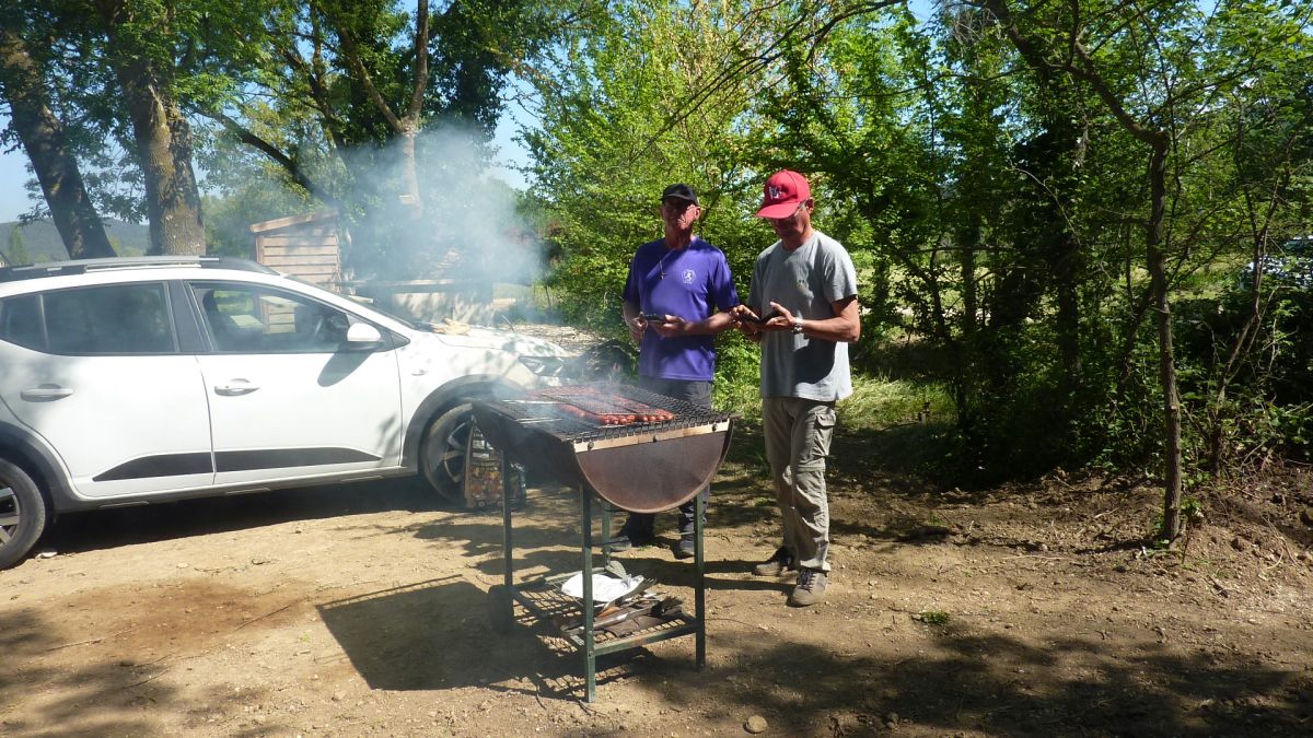 Le Viet, les grillades, interclub