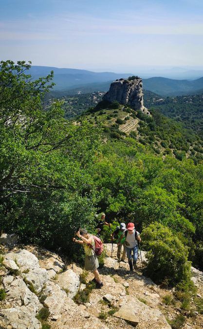 Sainte Baume, dents de Roquefourcade 
