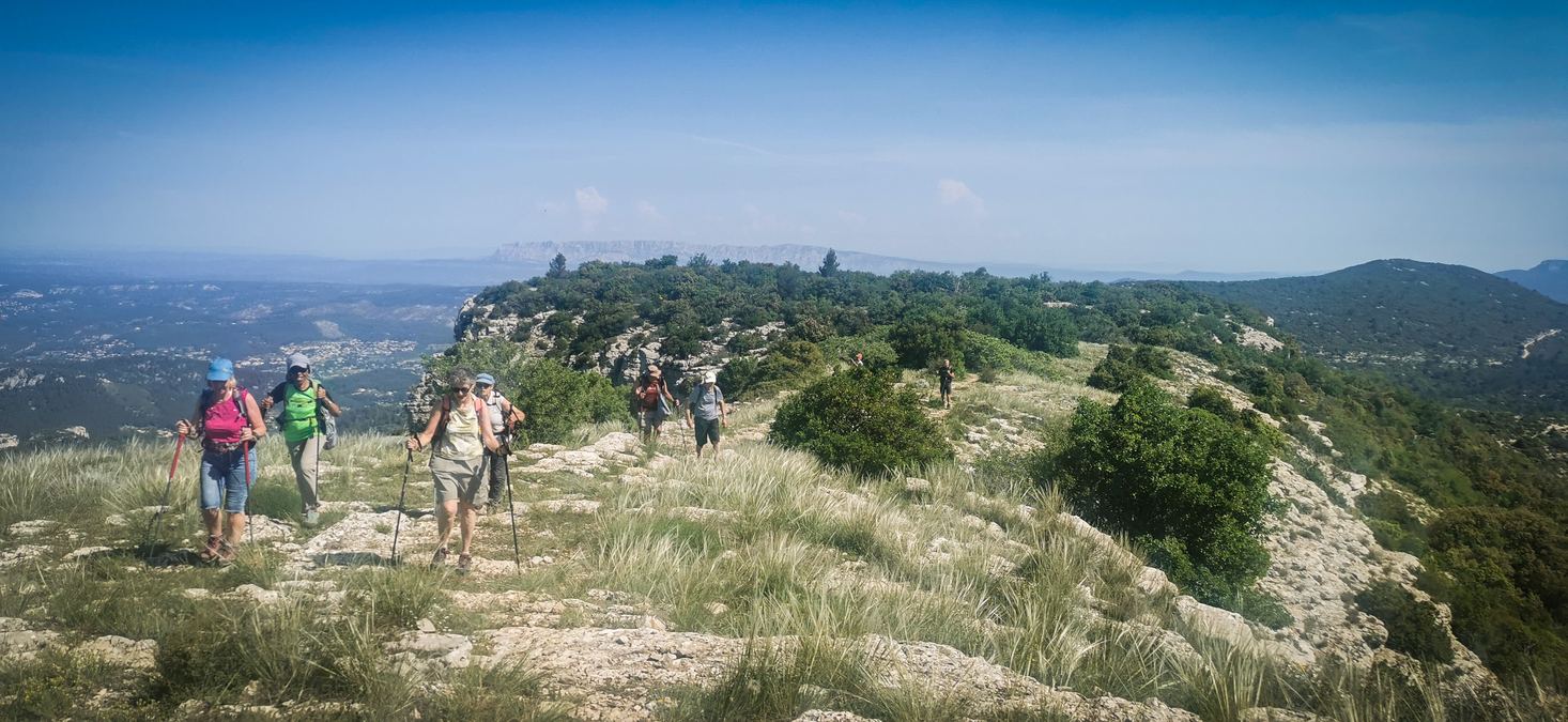 Sainte Baume, dents de Roquefourcade 