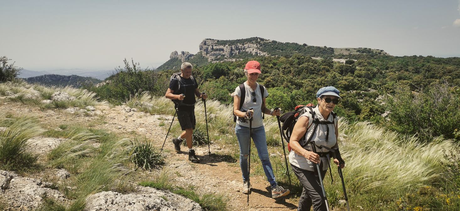 Sainte Baume, dents de Roquefourcade 