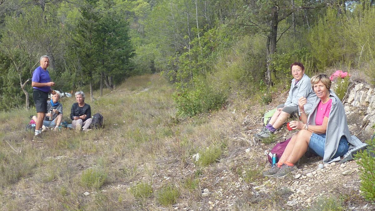 Carcès, tour du lac
