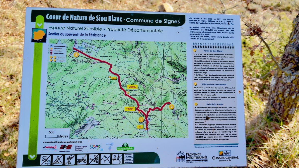 Signes, l’ubac du Gaget