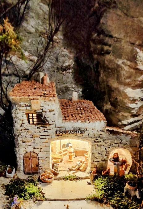 La Garde-Freinet, crèche et Grimaud