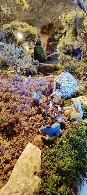 La Garde-Freinet, crèche et Grimaud