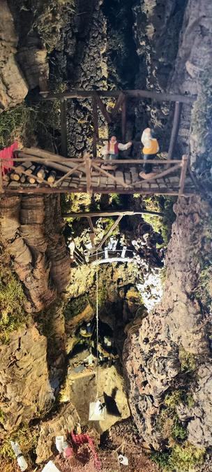 La Garde-Freinet, crèche et Grimaud