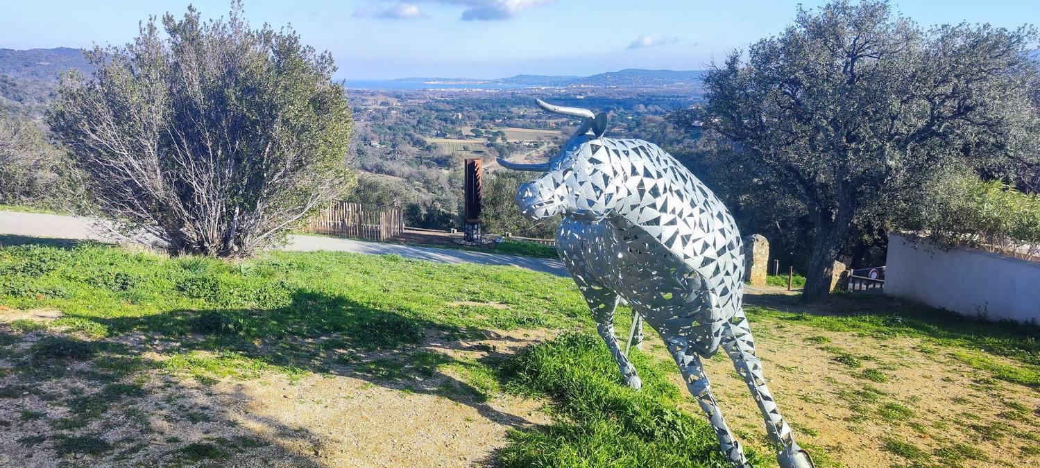 La Garde-Freinet, crèche et Grimaud