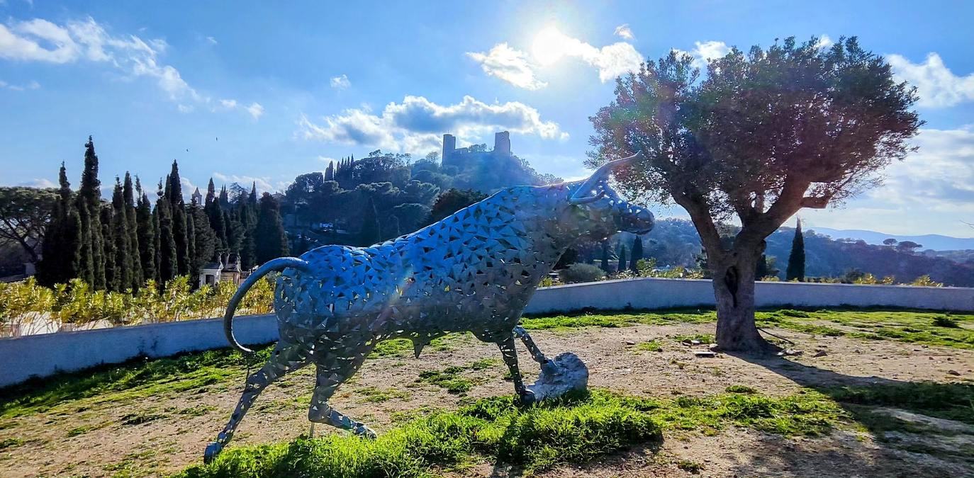 La Garde-Freinet, crèche et Grimaud