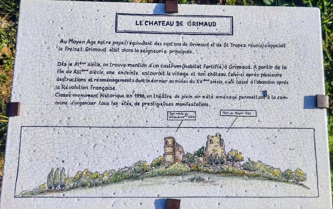 La Garde-Freinet, crèche et Grimaud