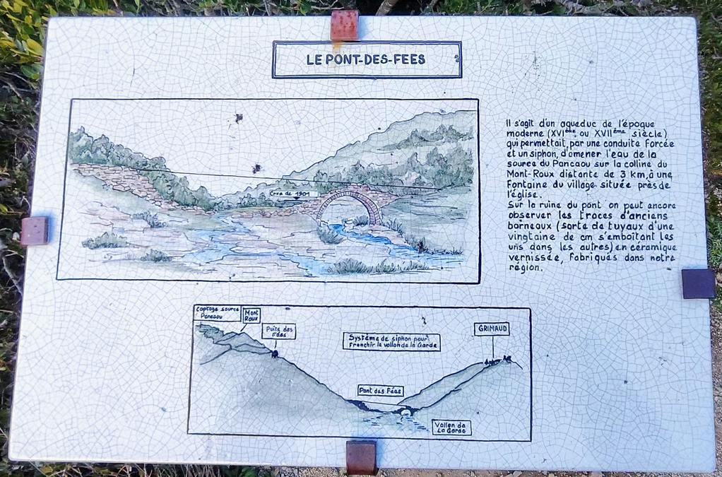 La Garde-Freinet, crèche et Grimaud