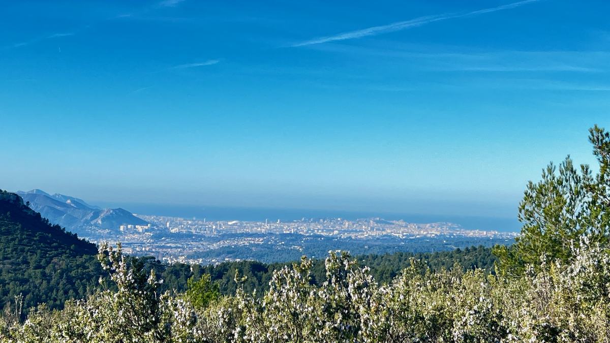 Le Garlaban, sentier des scolopendres