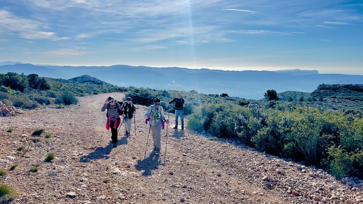 Le Garlaban, sentier des scolopendres