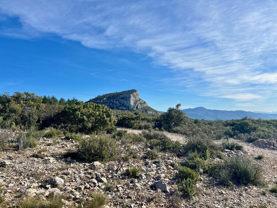 Le Garlaban, sentier des scolopendres