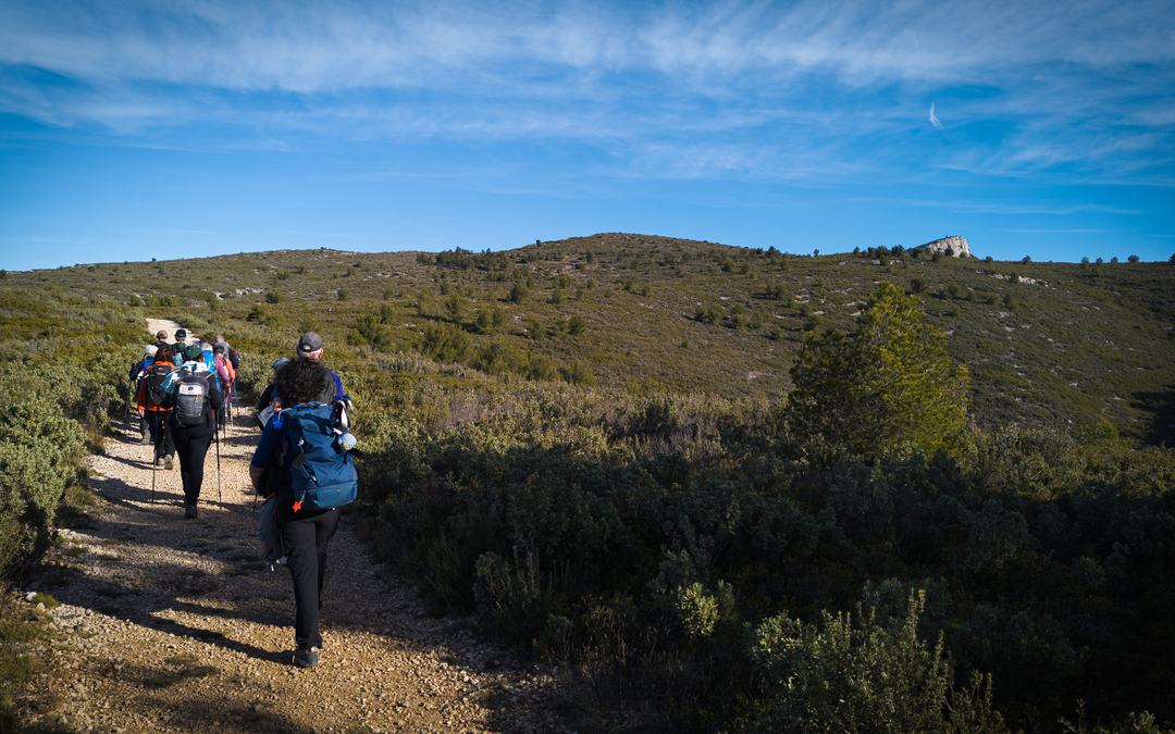 Le Garlaban, sentier des scolopendres