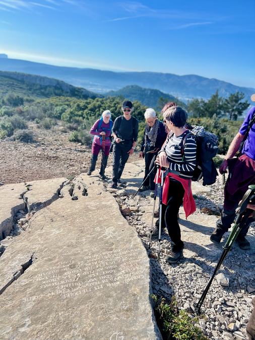 Le Garlaban, sentier des scolopendres