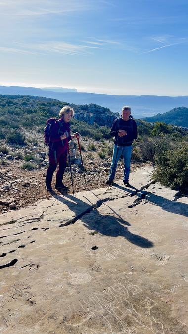 Le Garlaban, sentier des scolopendres