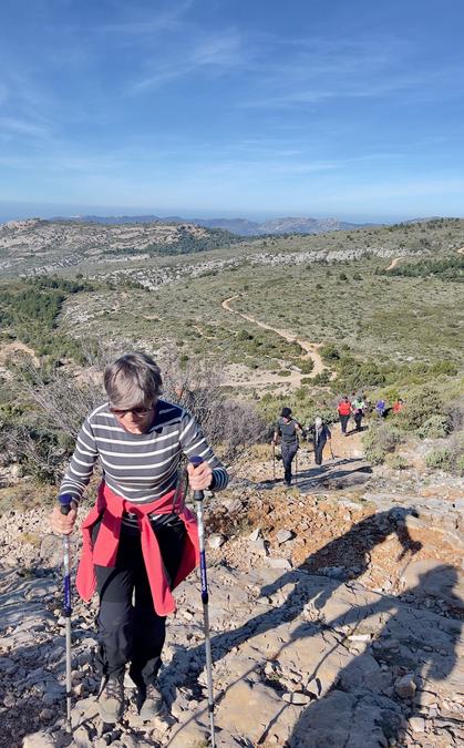 Le Garlaban, sentier des scolopendres