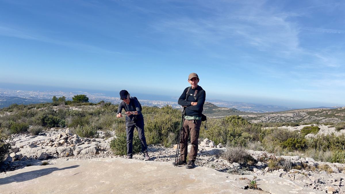 Le Garlaban, sentier des scolopendres