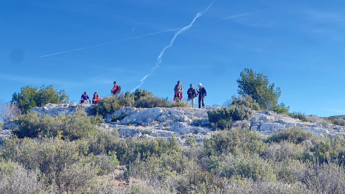 Le Garlaban, sentier des scolopendres
