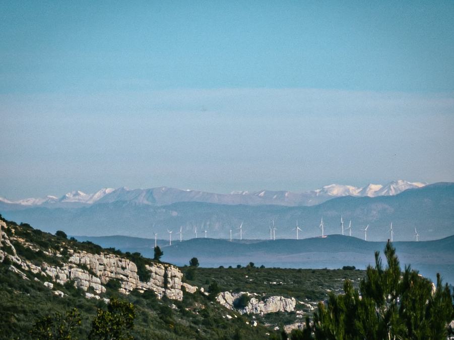 Le Garlaban, sentier des scolopendres