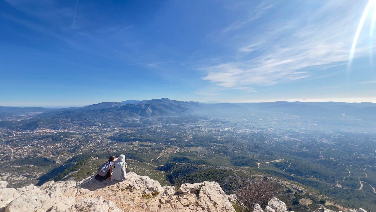 Le Garlaban, sentier des scolopendres